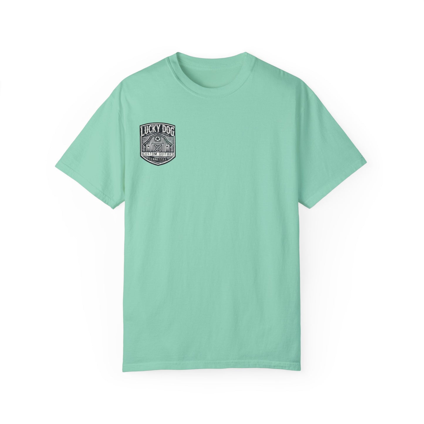 Lucky Dog 2024 Premium Comfort Colors Barn Built Eagle Tee Mountain Hollow Guitars Barn Honky Tonk T-shirt Tennessee USA