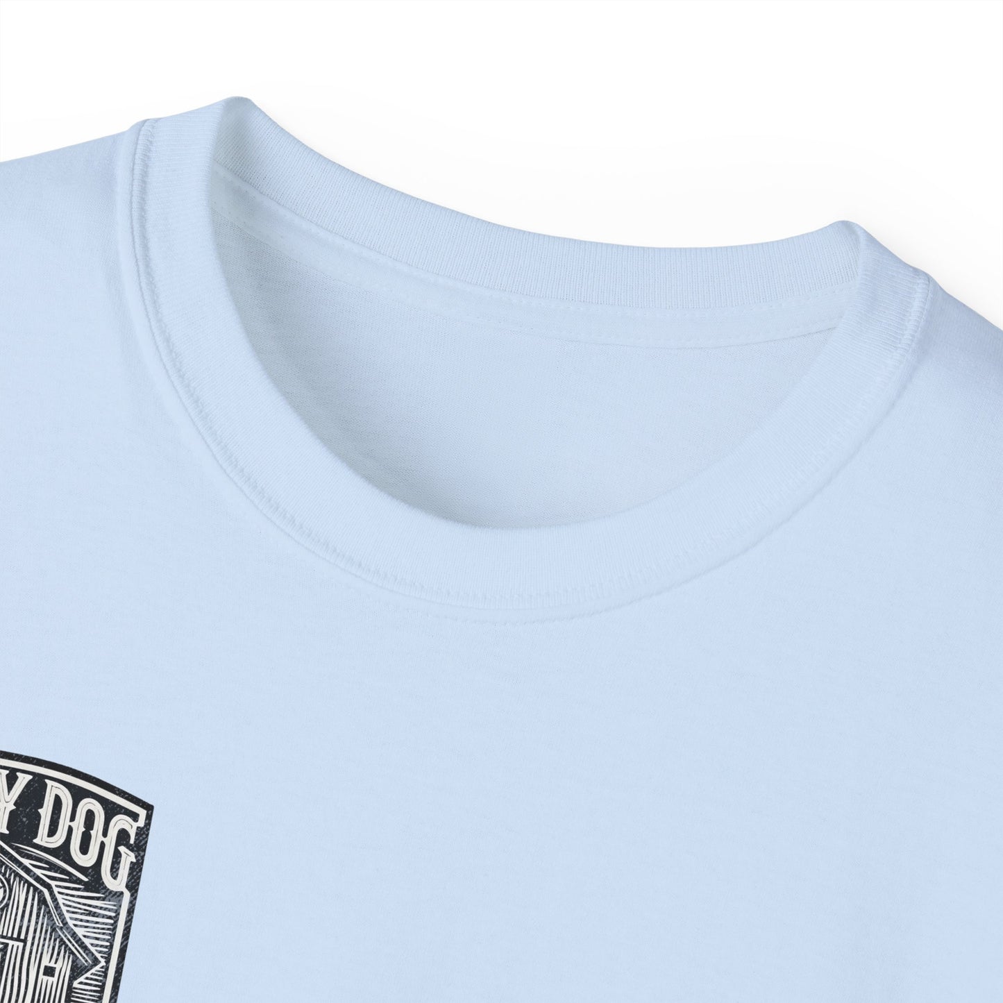 Lucky Dog Guitars 2024 BACK print Barn Built Eagle T-shirt Tennessee Custom Band Country Music Election USA