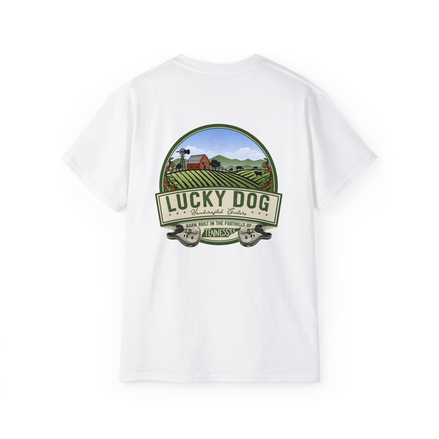 Copy of Lucky Dog Guitars GILDAN Barn Built Tennessee Custom Farm Country Outlaw Nashville TN Tennessee Yee