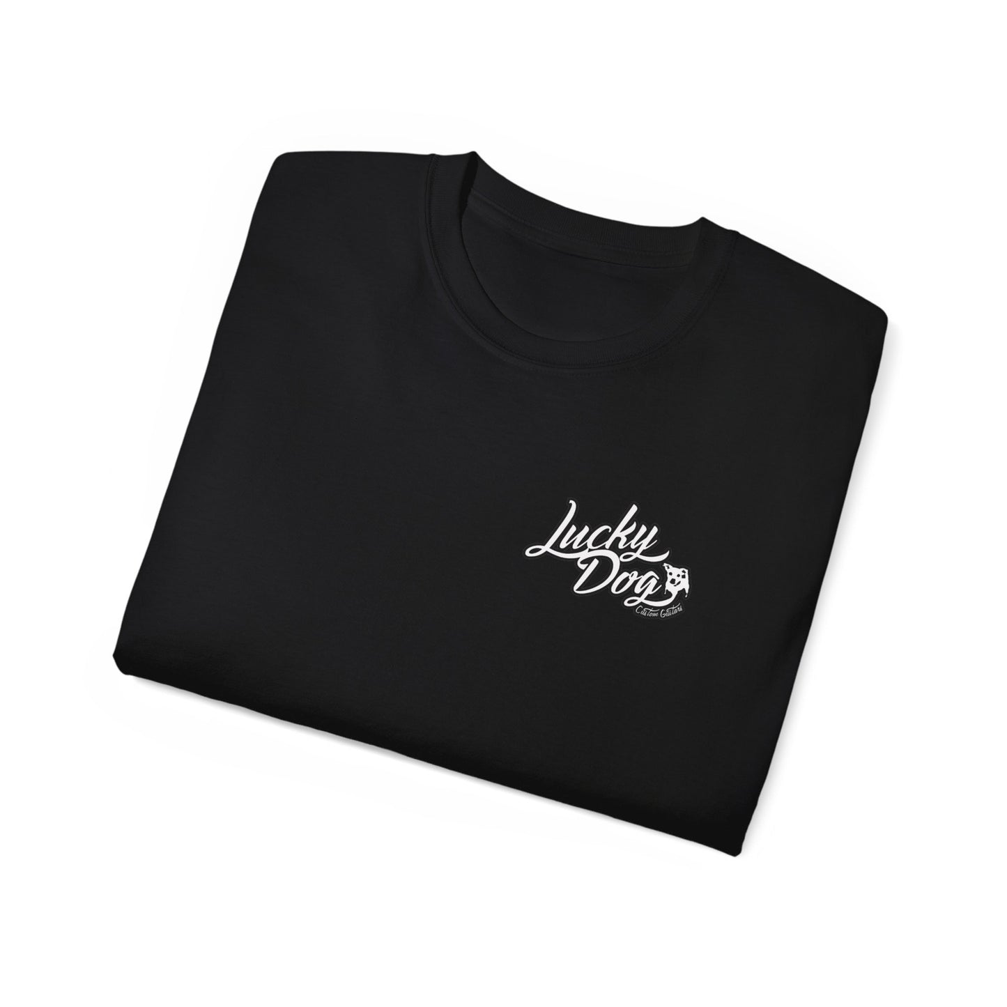 Lucky Dog Guitar Ranch Surf Rodeo Shirt Retro 80's Buckin' Bronco Guitars Beach Country Music Vintage USA