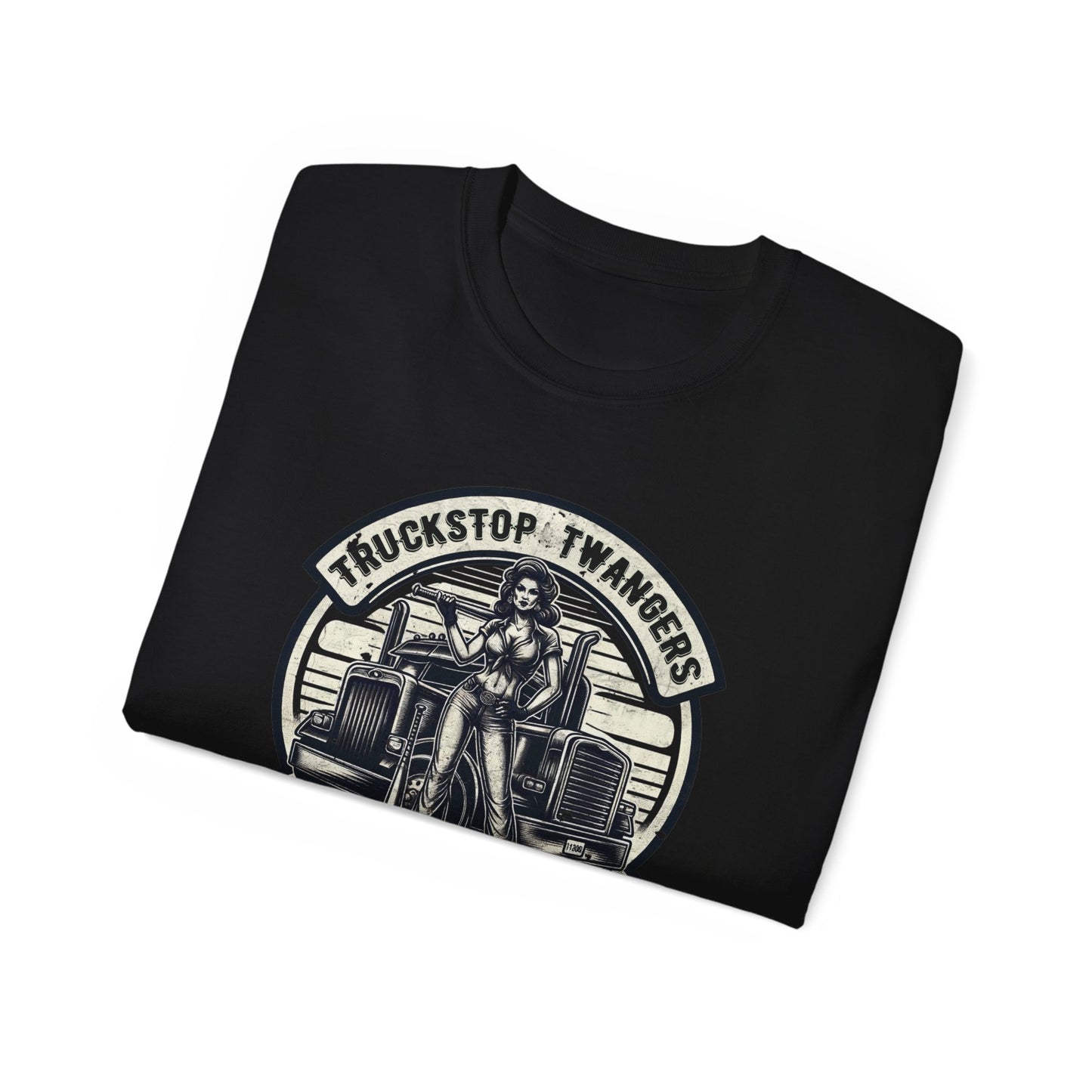 Truckstop Twangers - Nobody Calls Mama a Liar Country music Tennessee T-shirt Mountain Hollow vintage trucker truckstop truck guitar USA