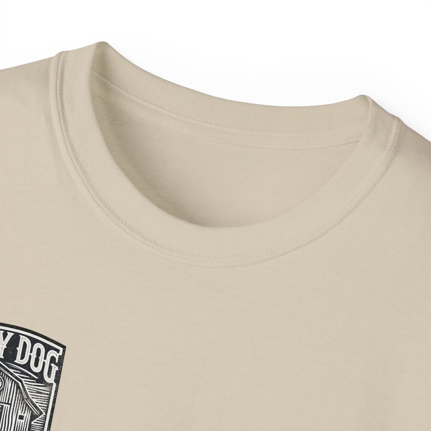 Lucky Dog Guitars 2024 BACK print Barn Built Eagle T-shirt Tennessee Custom Band Country Music Election USA