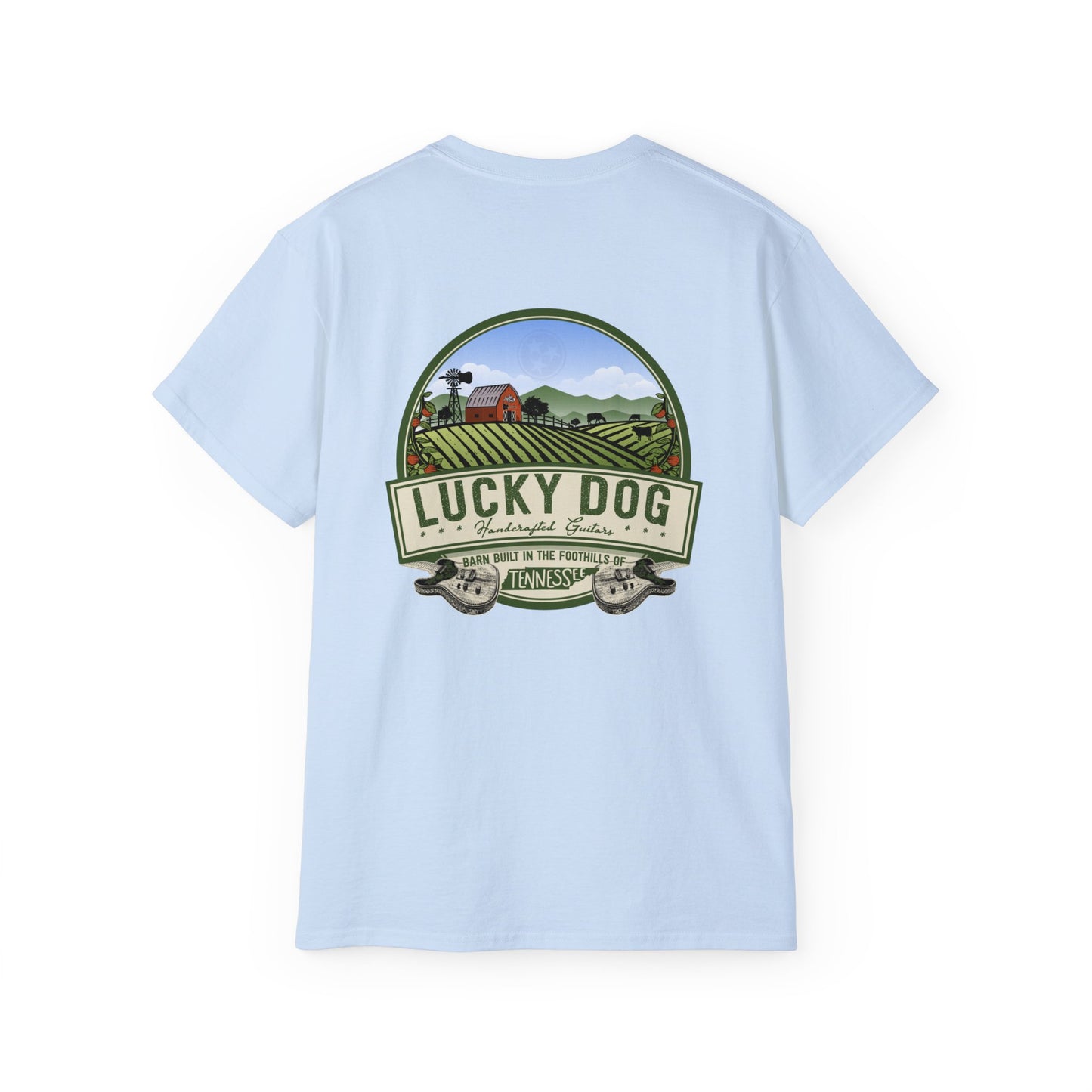 Copy of Lucky Dog Guitars GILDAN Barn Built Tennessee Custom Farm Country Outlaw Nashville TN Tennessee Yee