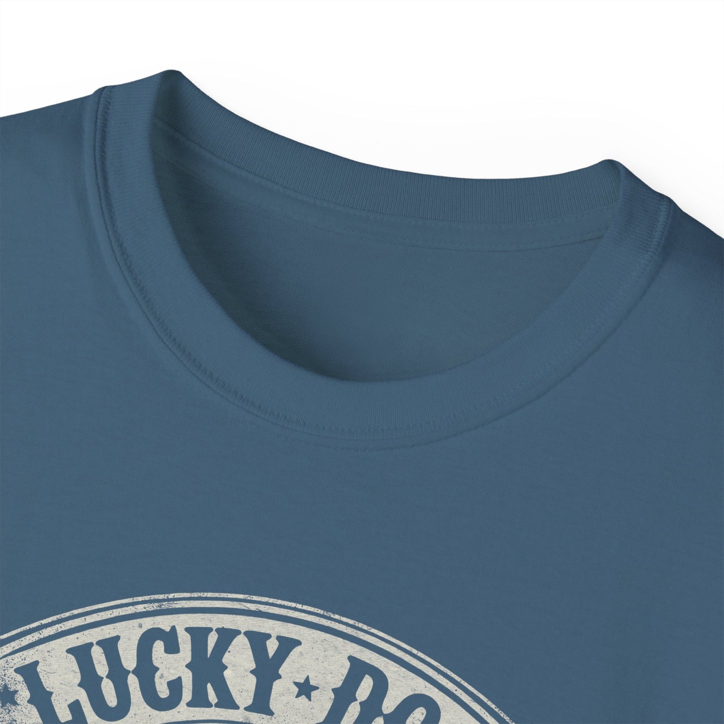 Lucky Dog Guitars - Barn Built Holler Born Bred Country music Tennessee T-shirt Mountain Charger vintage Outlaw Guitars Waylon USA