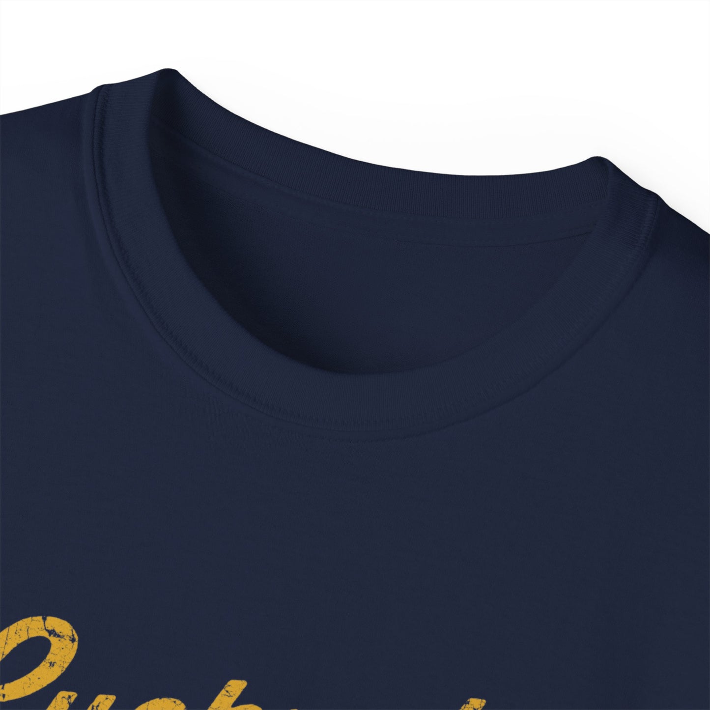 Lucky Dog 2020 (FRONT PRINT) Foothills Mountain Man Guitars Retro T-shirt Custom Guitar Tennessee USA