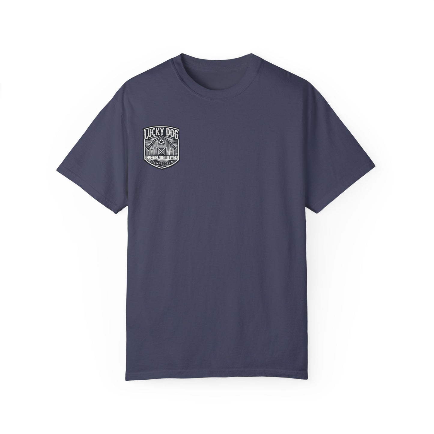 Lucky Dog 2024 Premium Comfort Colors Barn Built Eagle Tee Mountain Hollow Guitars Barn Honky Tonk T-shirt Tennessee USA