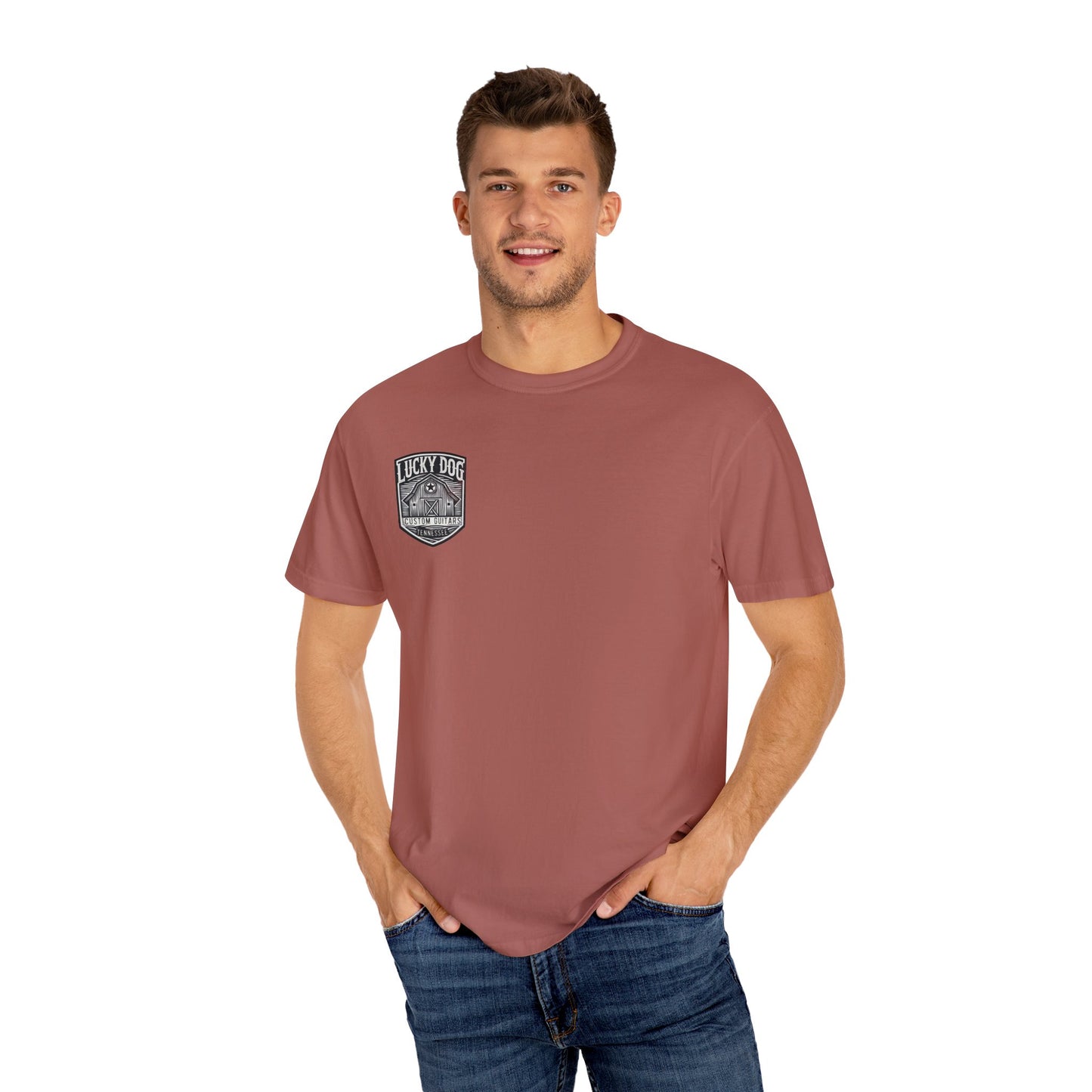 Lucky Dog 2024 Premium Comfort Colors Duke Boys Parody Tee Mountain Hollow Guitars Barn Honky Tonk T-shirt Tennessee Hazzard USA