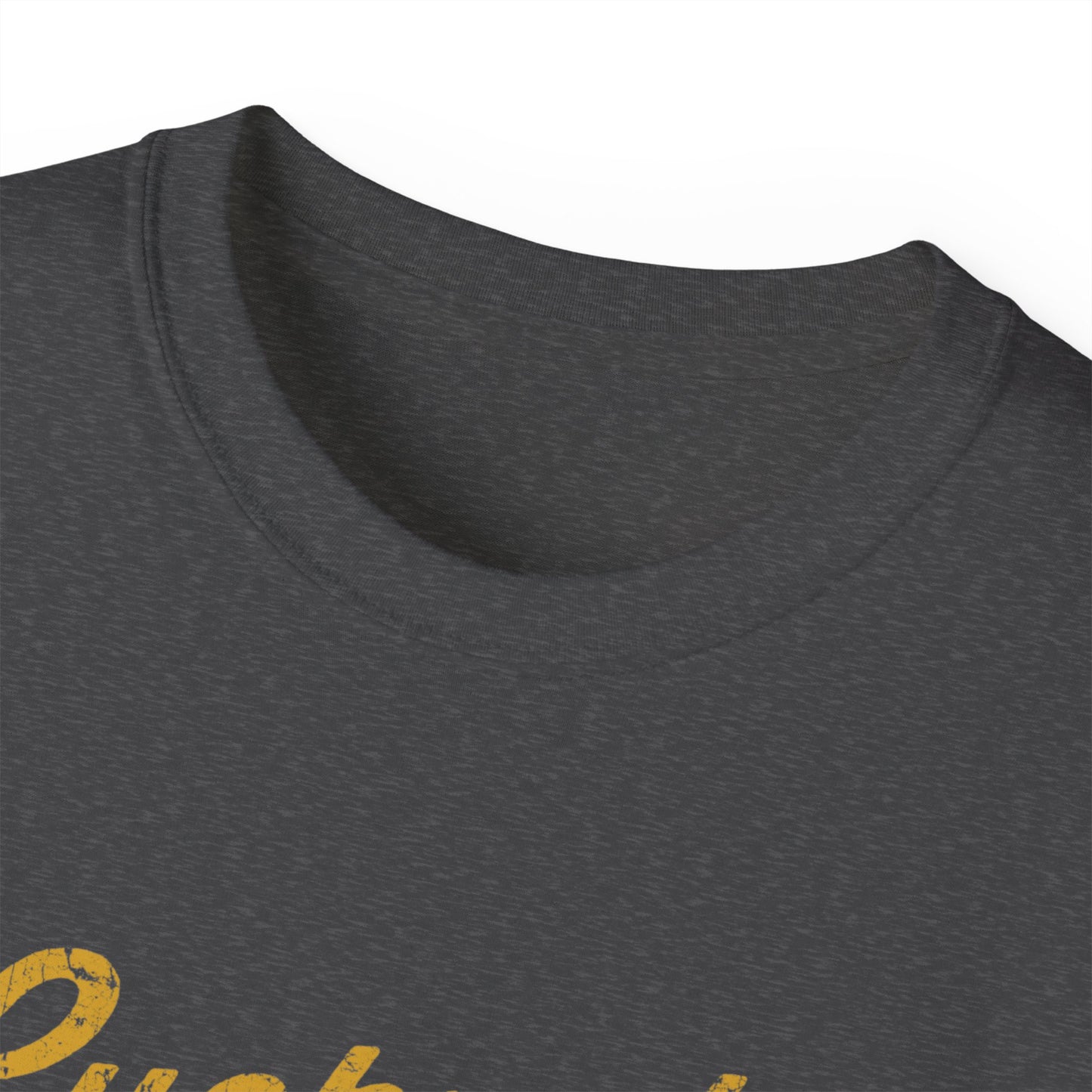 Lucky Dog 2020 (FRONT PRINT) Foothills Mountain Man Guitars Retro T-shirt Custom Guitar Tennessee USA