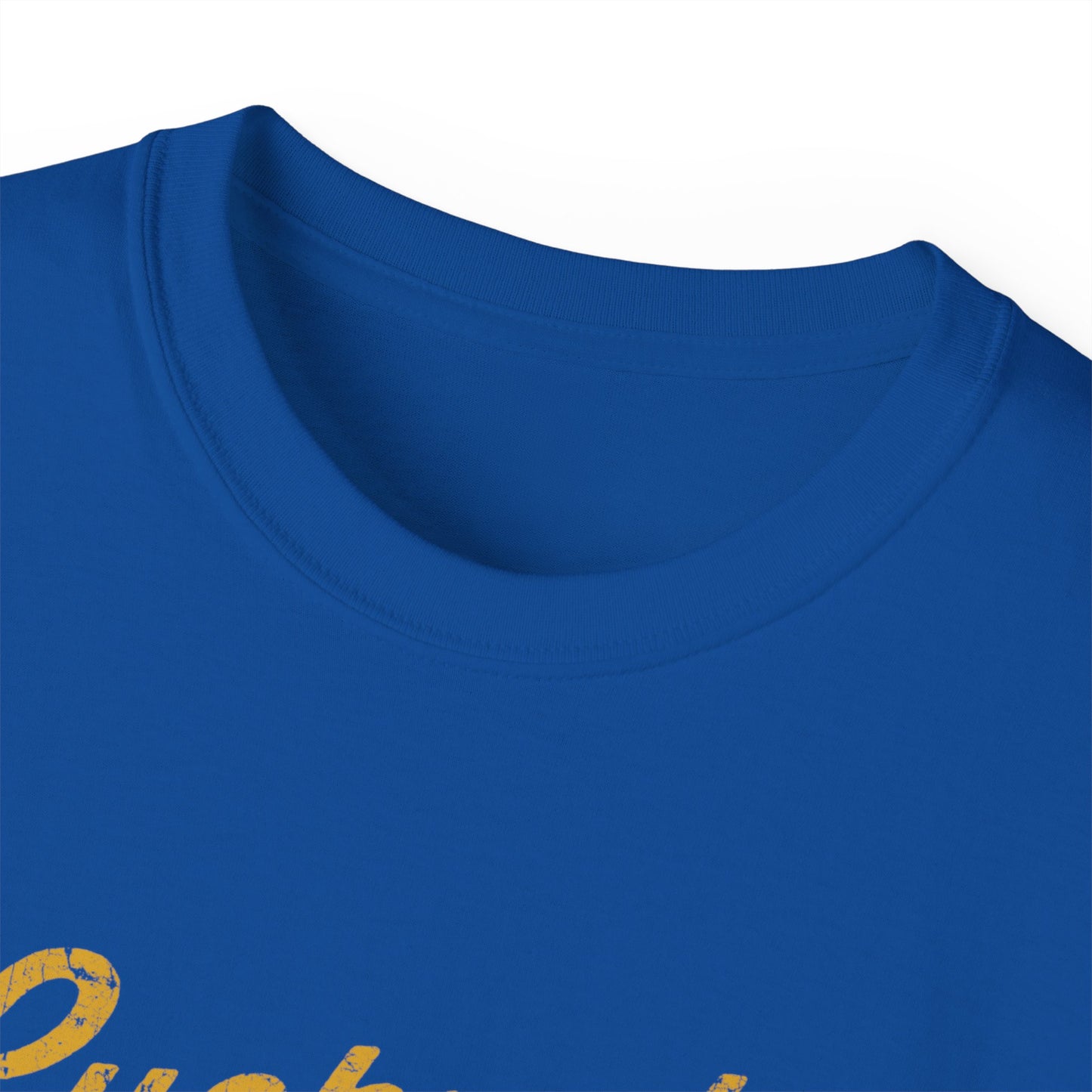 Lucky Dog 2020 (FRONT PRINT) Foothills Mountain Man Guitars Retro T-shirt Custom Guitar Tennessee USA