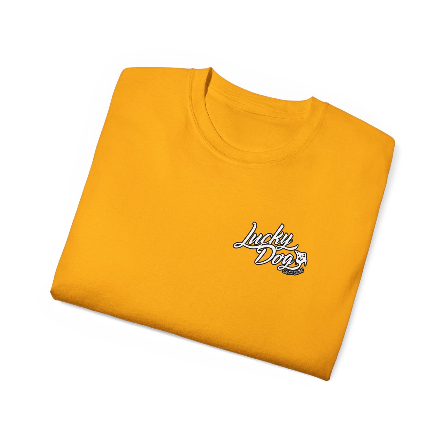 Lucky Dog Guitar Ranch Surf Rodeo Shirt Retro 80's Buckin' Bronco Guitars Beach Country Music Vintage USA