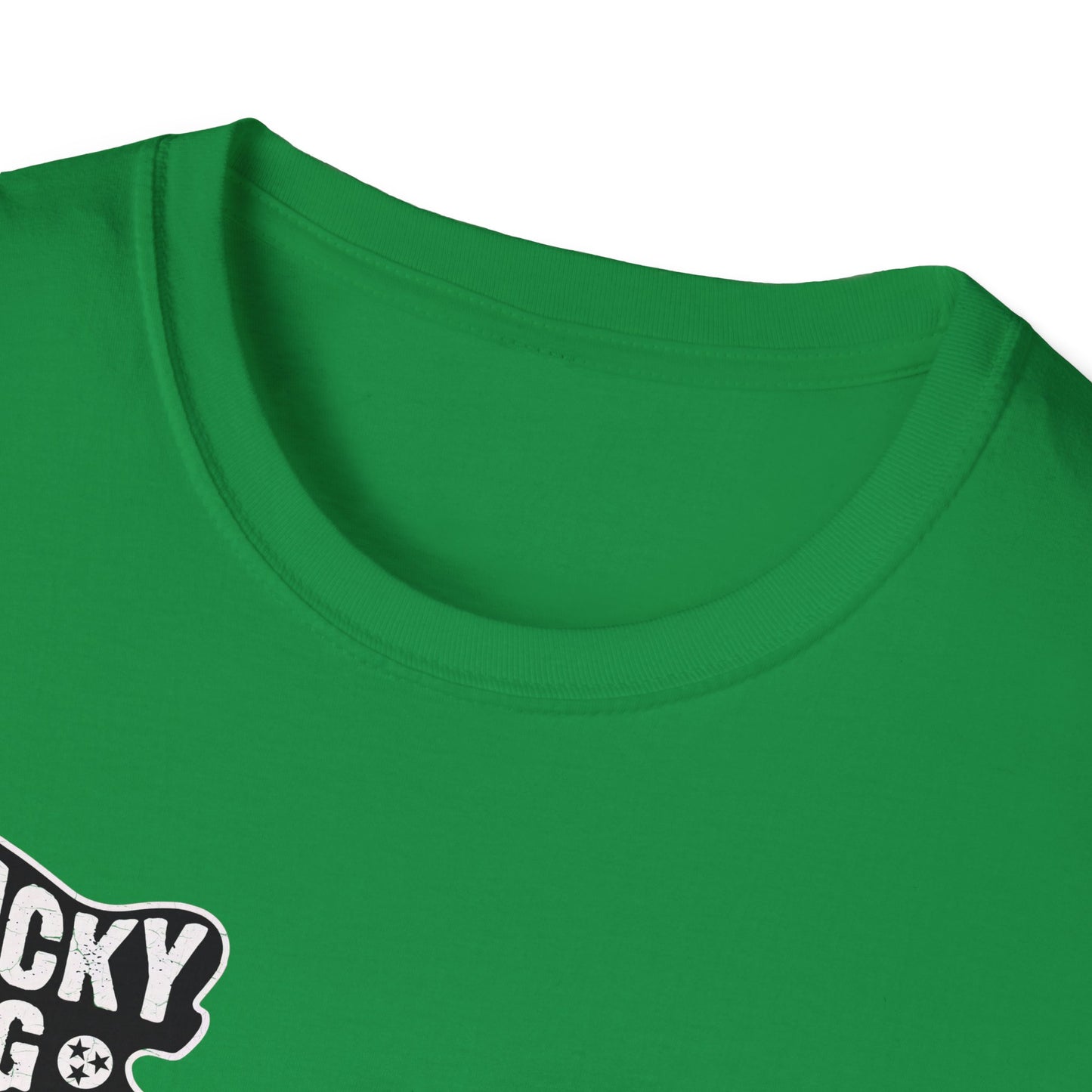 Canada BUYERS ONLY- Lucky Dog Guitars T-shirt Tennessee Mountains Custom Band Concert Hiking Nature BigFoot Big Foot Camping Ford Chevy