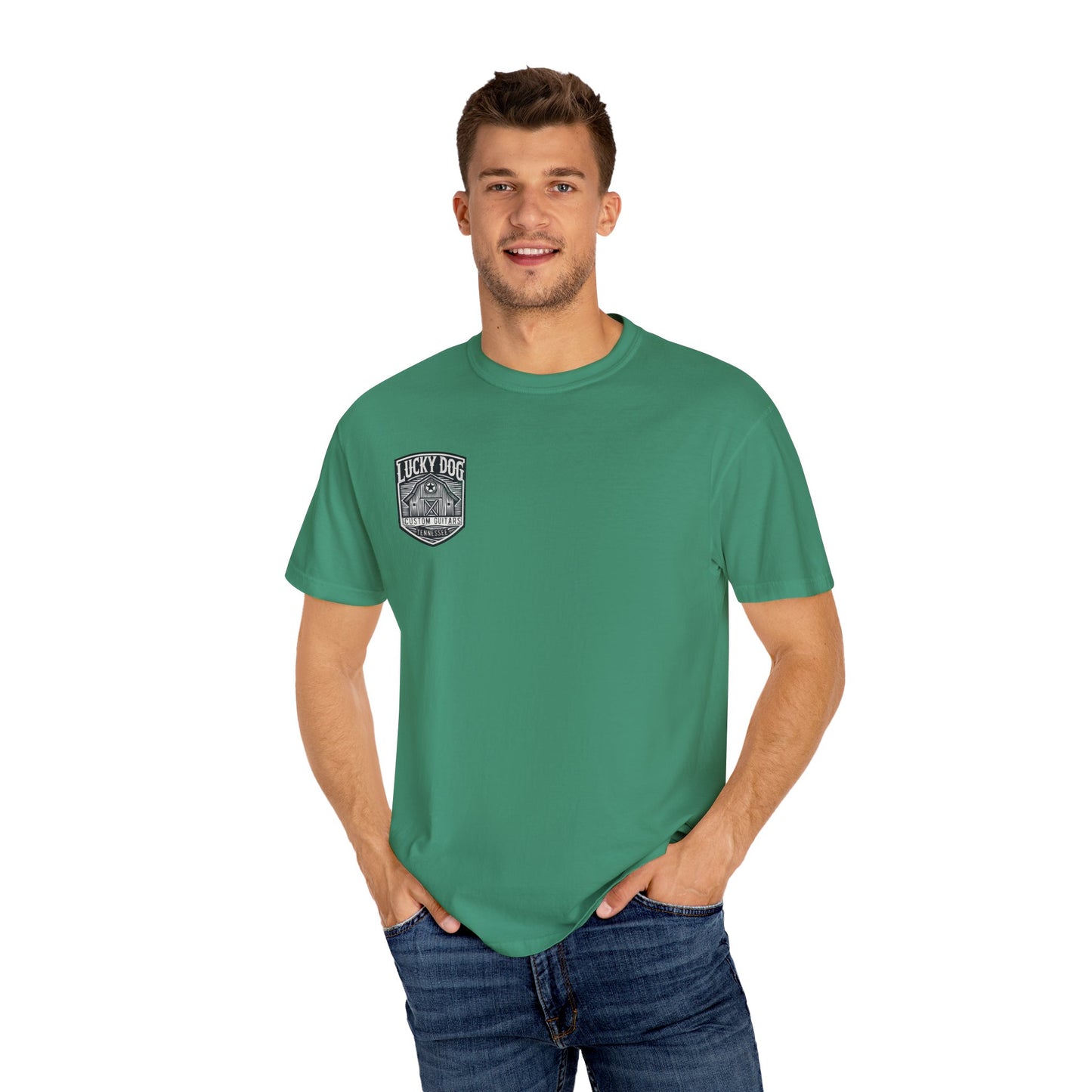 Lucky Dog 2024 Premium Comfort Colors Duke Boys Parody Tee Mountain Hollow Guitars Barn Honky Tonk T-shirt Tennessee Hazzard USA
