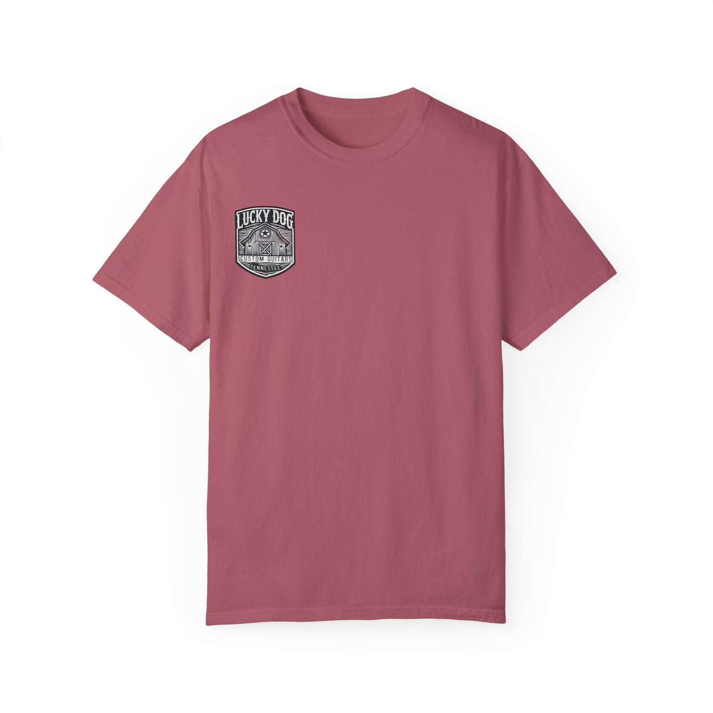 Lucky Dog 2024 Premium Comfort Colors Barn Built Eagle Tee Mountain Hollow Guitars Barn Honky Tonk T-shirt Tennessee USA