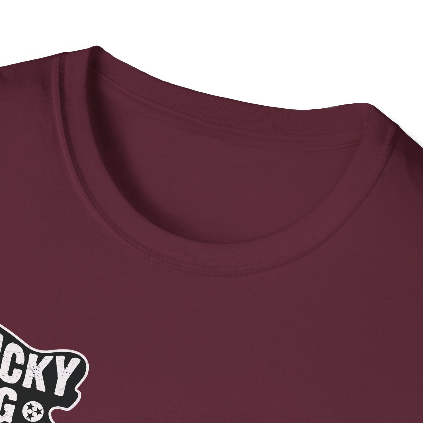Canada BUYERS ONLY- Lucky Dog Guitars T-shirt Tennessee Mountains Custom Band Concert Hiking Nature BigFoot Big Foot Camping Ford Chevy