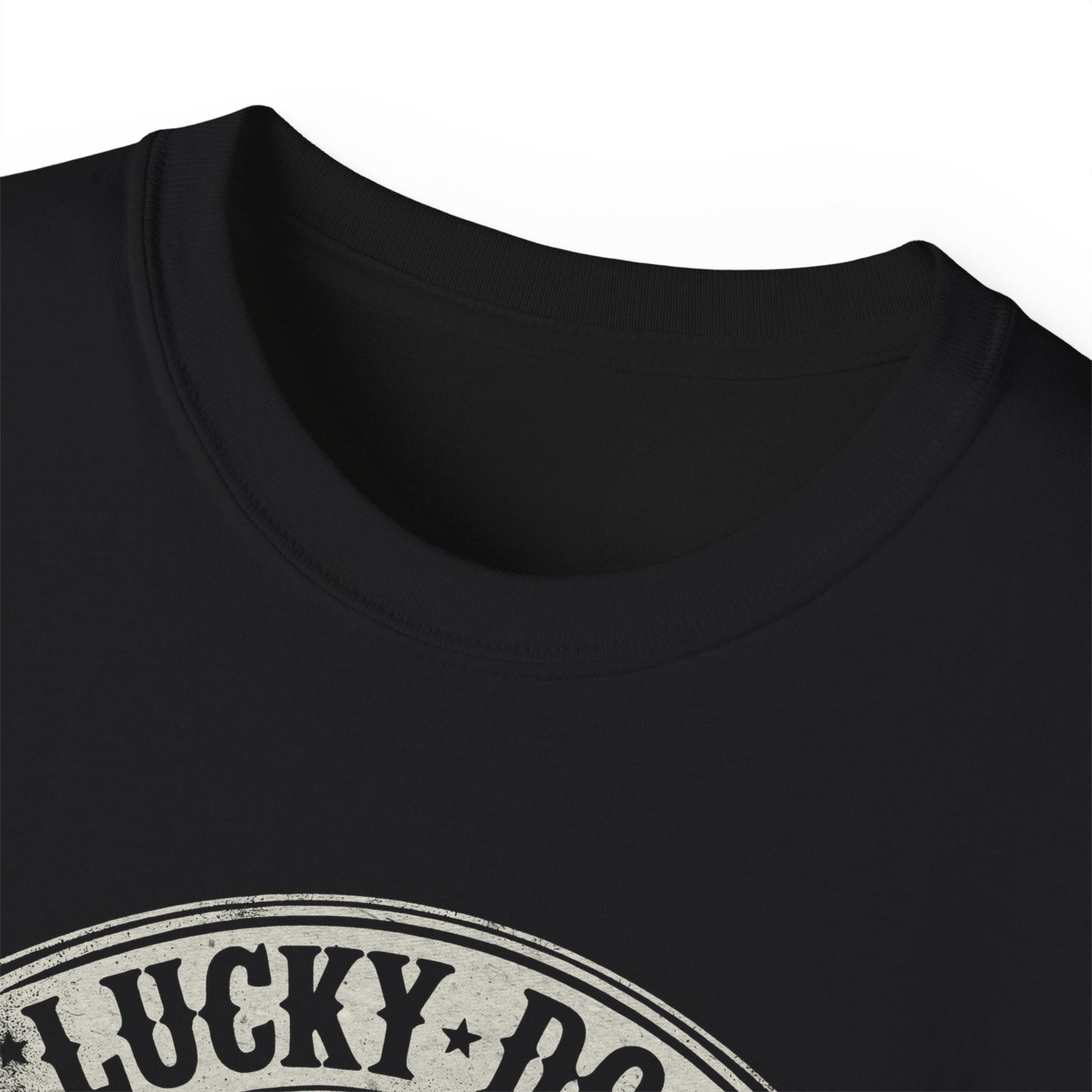 Lucky Dog Guitars - Barn Built Holler Born Bred Country music Tennessee T-shirt Mountain Charger vintage Outlaw Guitars Waylon USA