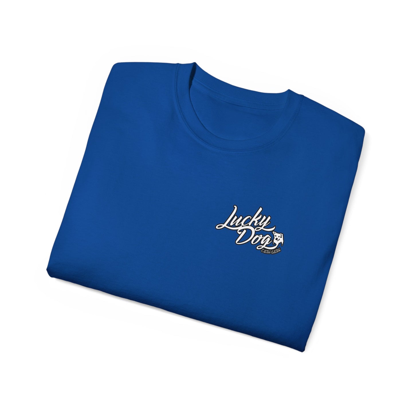 Lucky Dog Guitar Ranch Surf Rodeo Shirt Retro 80's Buckin' Bronco Guitars Beach Country Music Vintage USA