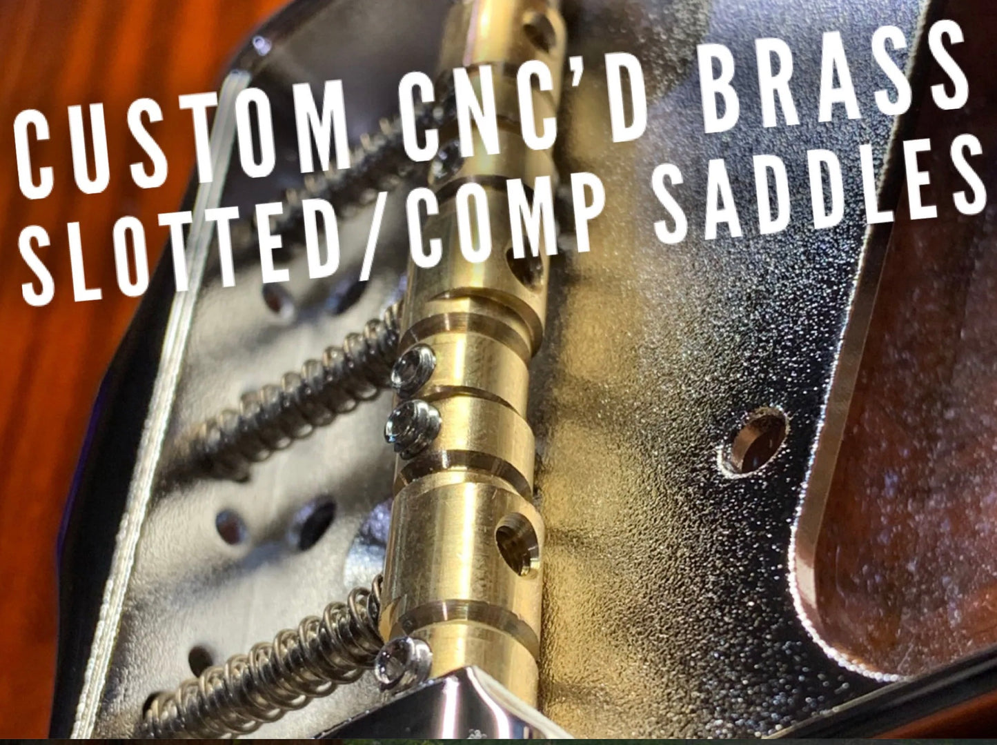 Lucky Dog Custom Milled guitar relic'd bridge plate for tele / telecaster guitars. Made in Tennessee. Nickel plated with brass compensated saddles.