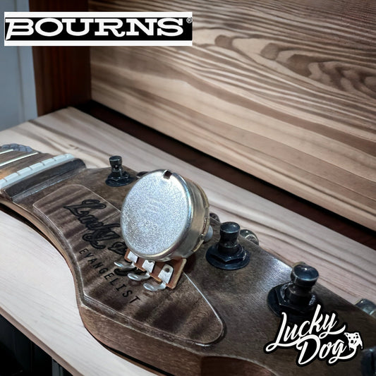 Bulk Pack (10) Bourns 250k solid shaft pot potentiometer guitar audio taper