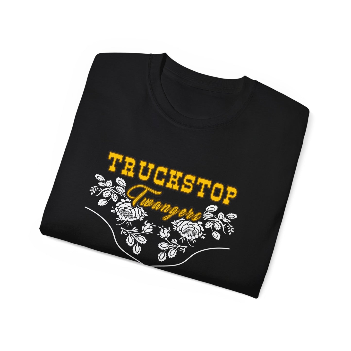 The Truckstop Twangers - Country Music T-shirt - Just Say No To Cheesy Pop Country & yes to the Twang! USA