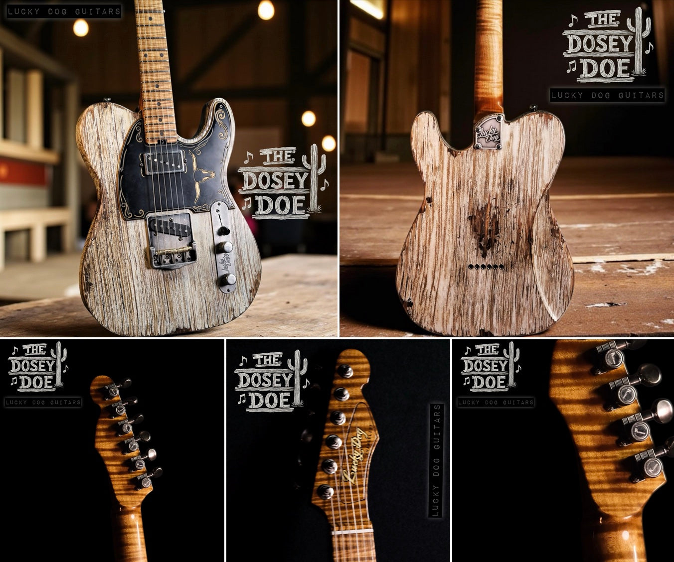 Lucky Dog Guitar Dosey Doe (Private Sale)