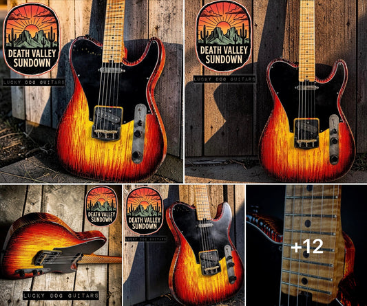 Lucky Dog Guitars - Death Valley Sundown - Lucky Dog Guitars