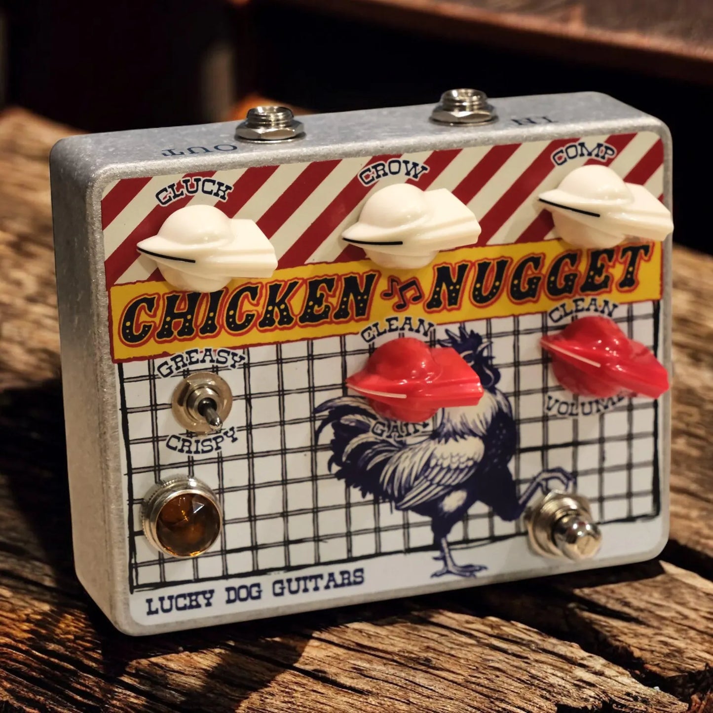 Lucky Dog Guitars - Chicken Nugget Compressor / Clean Blend Boost pedal