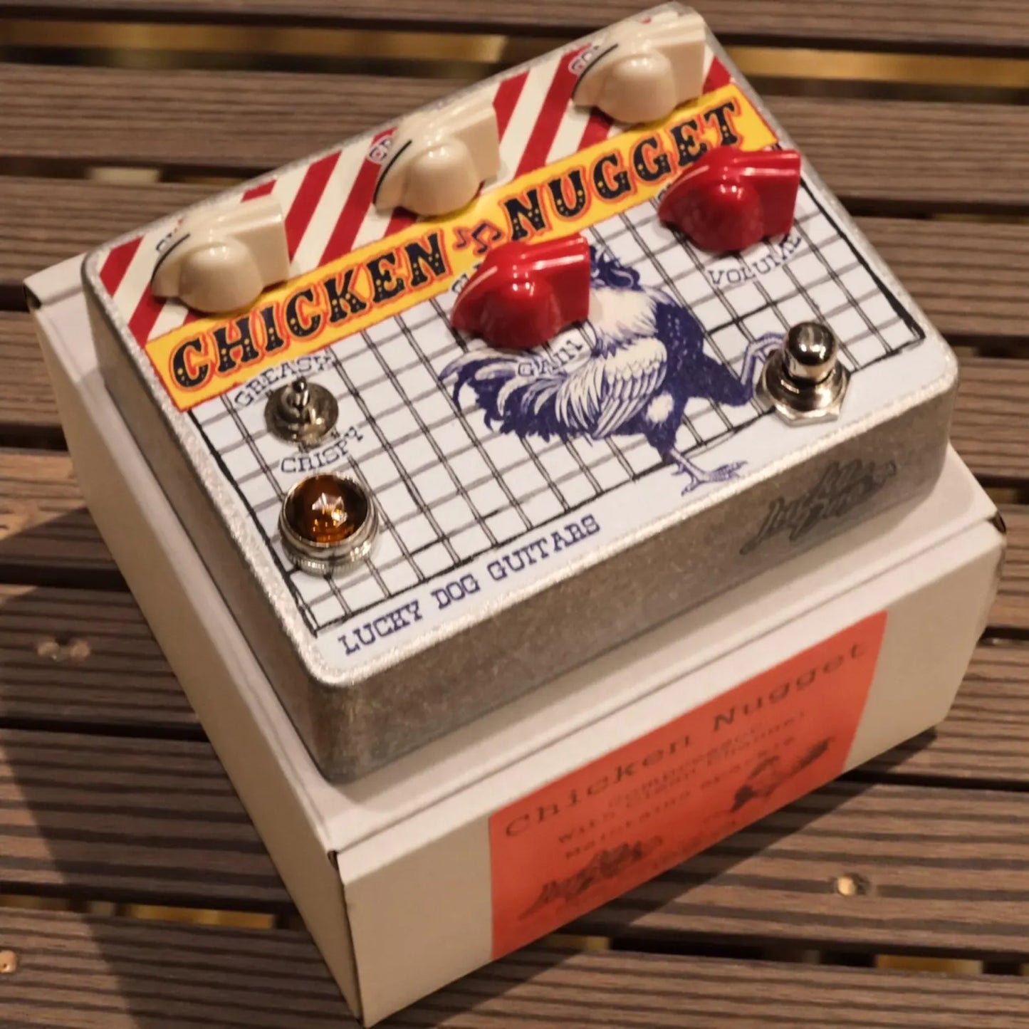 Lucky Dog Guitars - Chicken Nugget Compressor / Clean Blend Boost pedal
