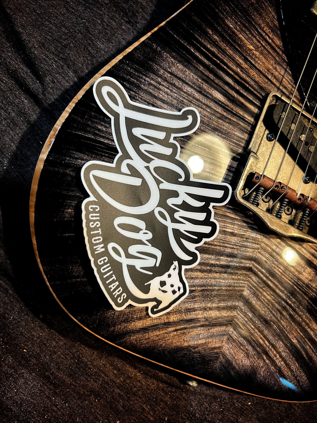 Custom Guitar Sticker Custom Guitar Stickers