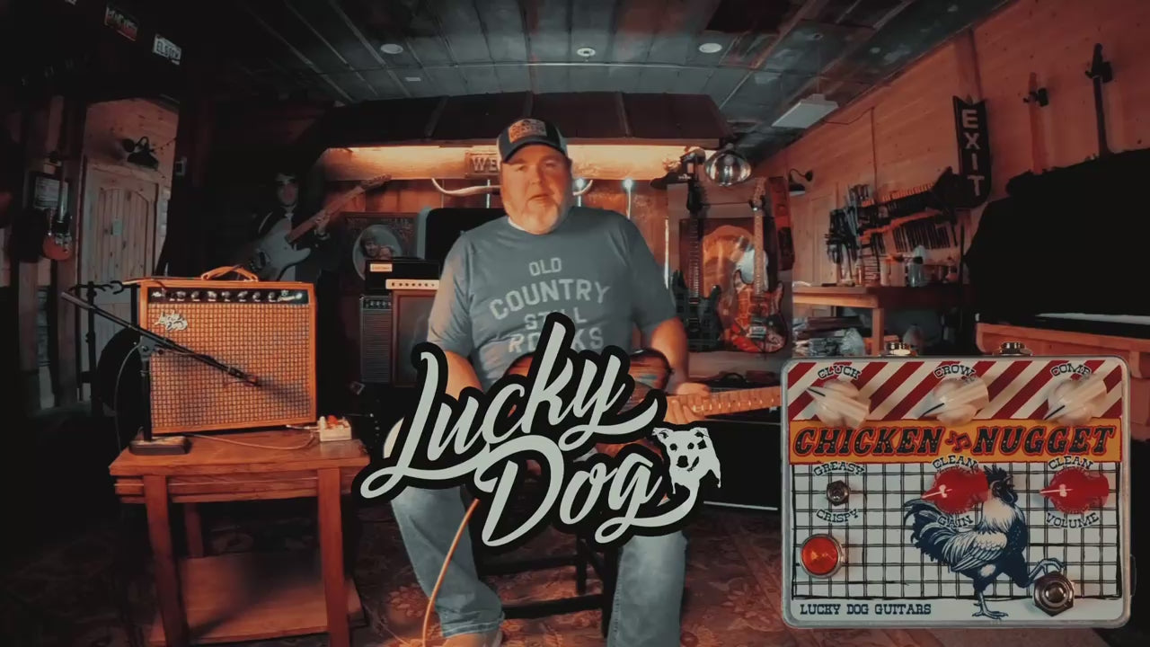 Lucky Dog Guitars - Chicken Nugget Compressor / Clean Blend Boost pedal