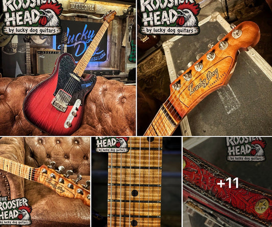 Lucky Dog Guitars - Red Rooster - Lucky Dog Guitars